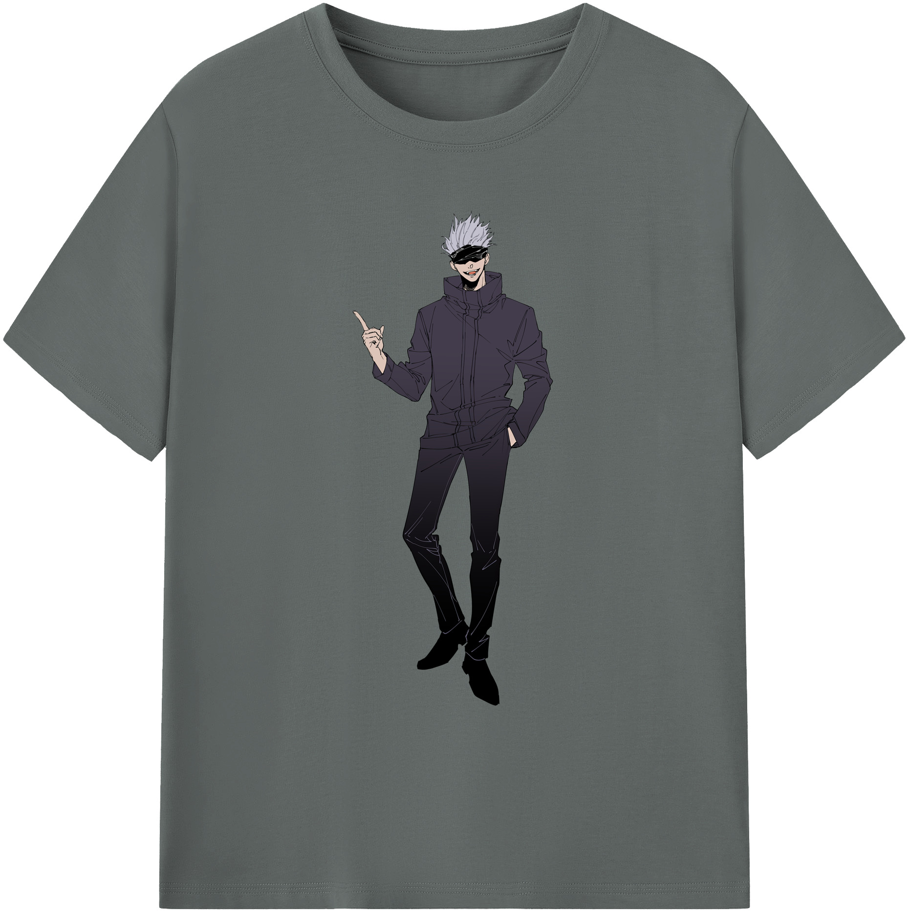 （画像用） 呪術廻戦 Jujutsu Kaisen 綿100％ メンズ半袖Tシャツ｜肌触りやわらか＆通気性
